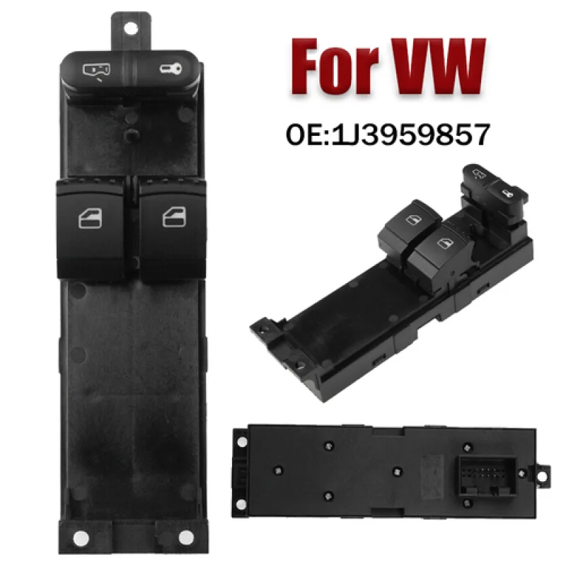 

A+ ABS Car Window Master Control Switch 1J3959857 For VW Golf 4 Bora Jetta 1996-10