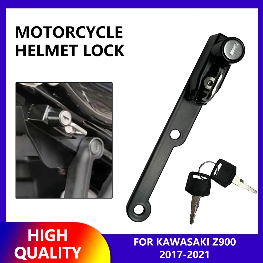 

Motorcycle Helmet Lock Kit For Kawasaki Z900 Z 900 Helmets Security Anti-Theft Lock Rust-Proof Sturdy Aluminum Alloy Accessories