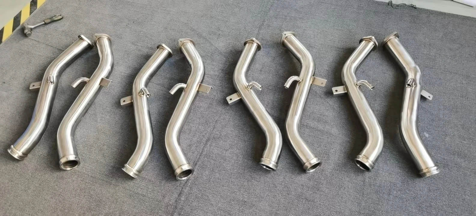 Competition Catless Downpipe For Infiniti Q50 Q60 3.0T