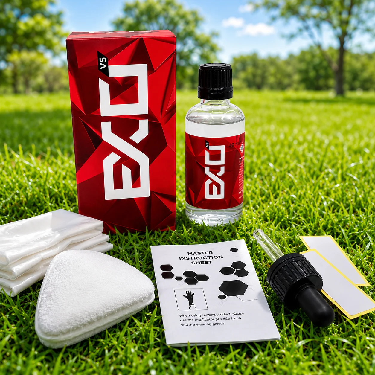 

Gtechniq - EXO Ultra Durable Hydrophobic Coating v5 - Protect Your Paint, Add Gloss, Repel Contaminants, Get Rid of Water-Spots