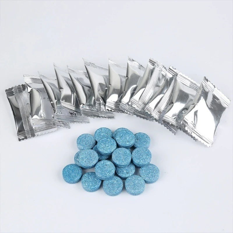 Car Windshield Glass Concentrated Washer Tablets Multifunction 10 Pcs