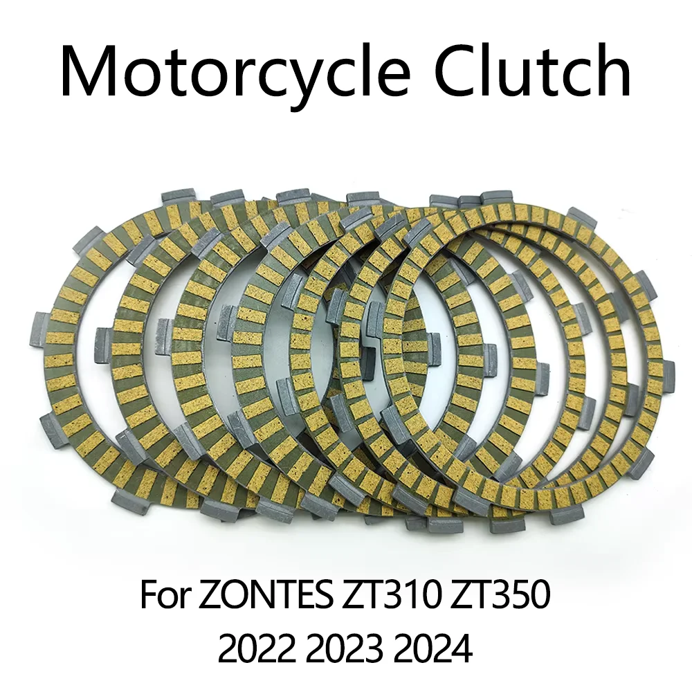 

For ZONTES Zontes ZT310 ZT350 ZT 310 350 2022 2023 2024 Motorcycle Engine Accessories Clutch Friction Plate Disc Kits