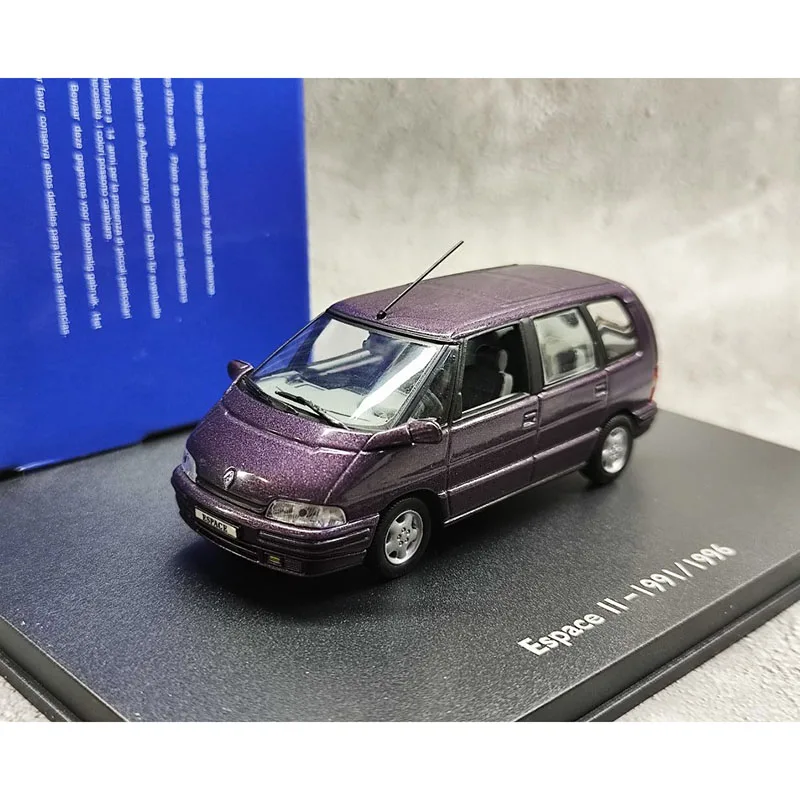 UH Diecast 1/43 Scale ESPACE II Van Alloy Car Model Collection Souvenir Display Ornaments Vehicle Toy Gift