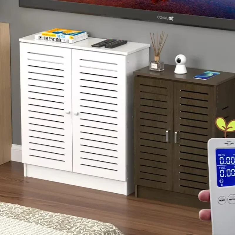 Multi-Media Router Storage Cabinet, Living Room WiFi Modem and Set-Top Box Holder, Weak Electrical Cabinet Cover Stand, Power