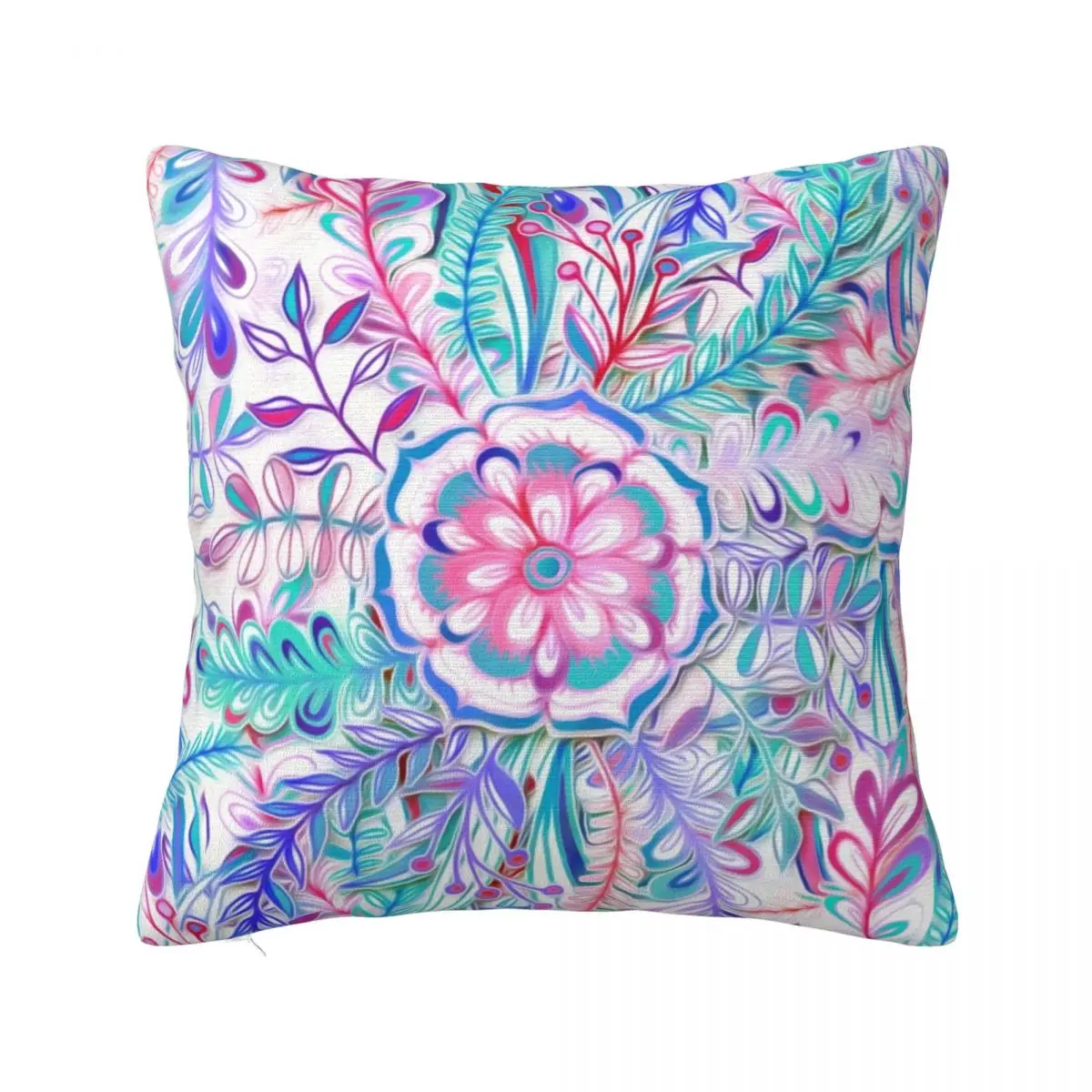 Cat Among the Fairies - John Anster Fitzgerald Throw Pillow Pillowcases Cushion Covers Sofa Custom Cushion