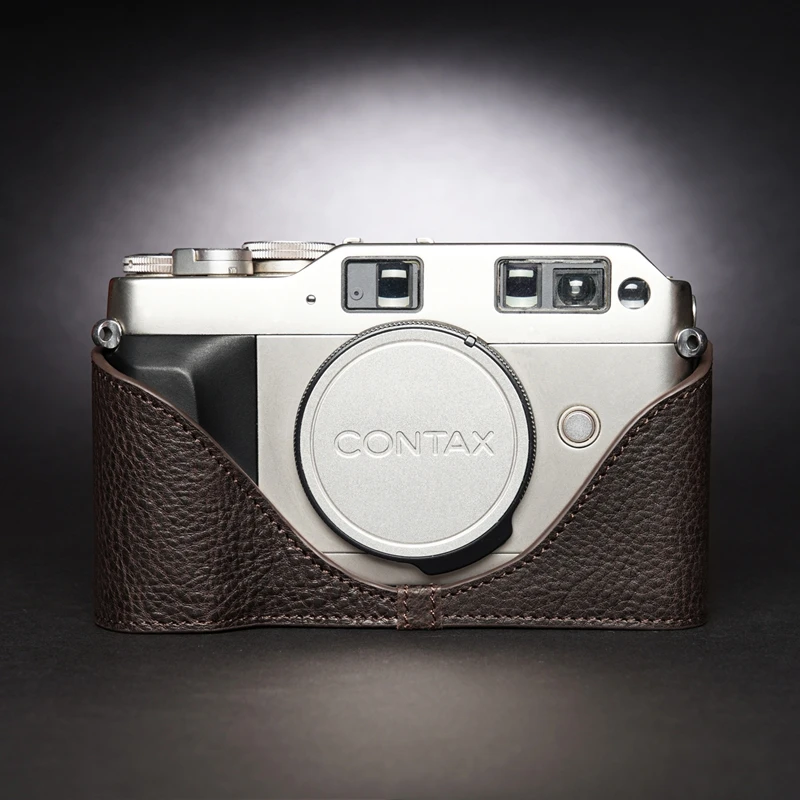 

Design for Contax G2 G1 Handmade Genuine Leather Camera Half Case Cover Bag