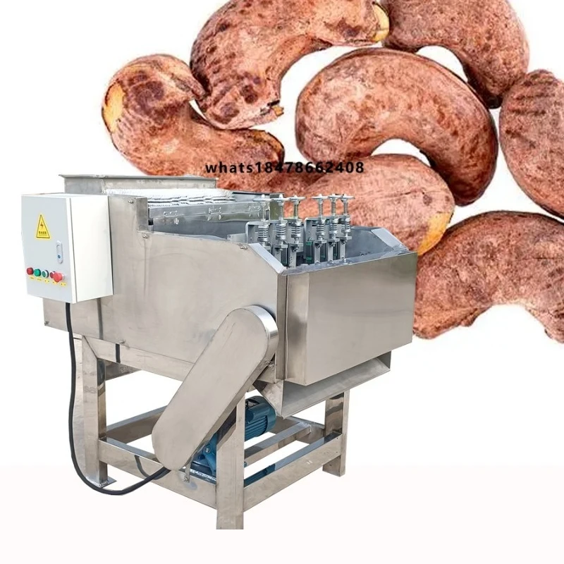 Automatic Cashew Nut Shell Processing Machine Manual and Automatic Cashew Nut Shelling Machine Cashew Sheller Machine