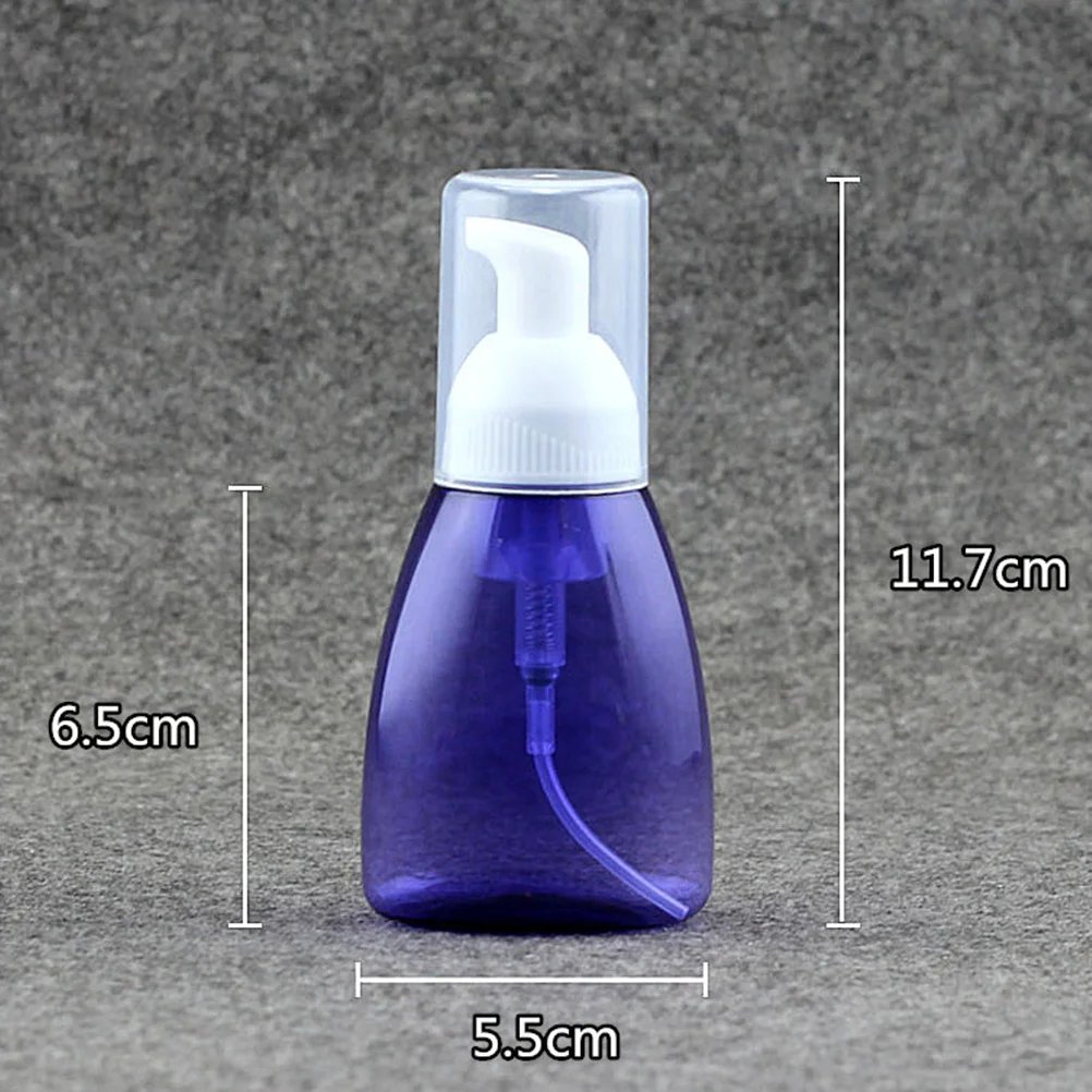 2 قطعة 80 مللي زجاجة رغوة قابلة لإعادة الملء حاوية أدوات الزينة المحمولة للشامبو غسول الصابون السائل المنظفات زجاجات محلول فارغة #3