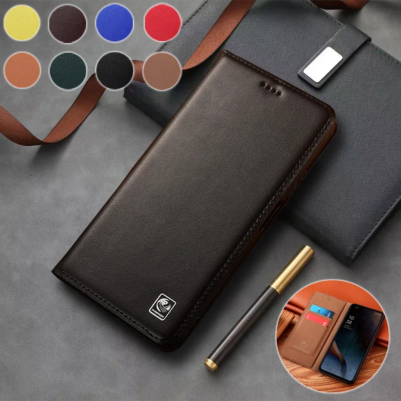 

Napa Genuine Leather Flip Case For ZTE Nubia Z30 Z40 Z40S Z50 Z50S Z60 Z60S Z70 Z70S Z80 Pro Ultra Cover Card Case Scratch Proof