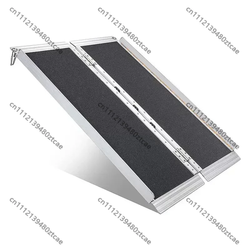 Portable Extendable Aluminum Climbing Ramp Pad Mobility Wheelchair Assist Access Ramp For Home Vehicle Barrier Free Access