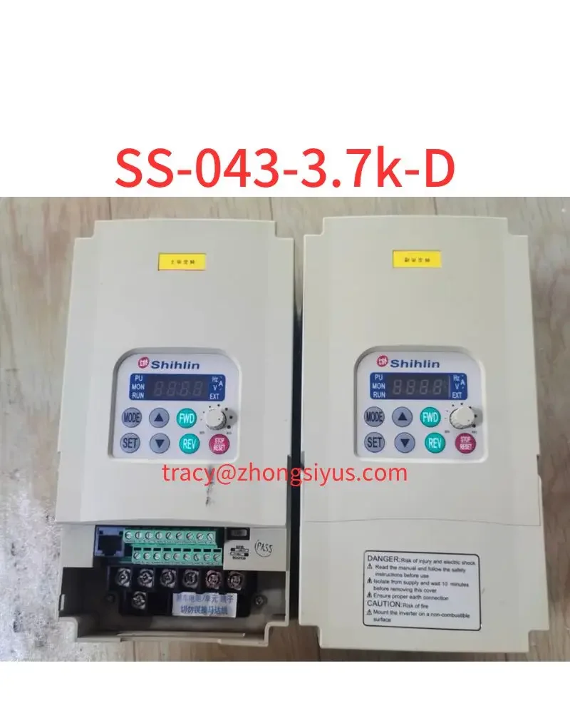 Used frequency converter ss-043-3.7K-D  3.7kw 380V