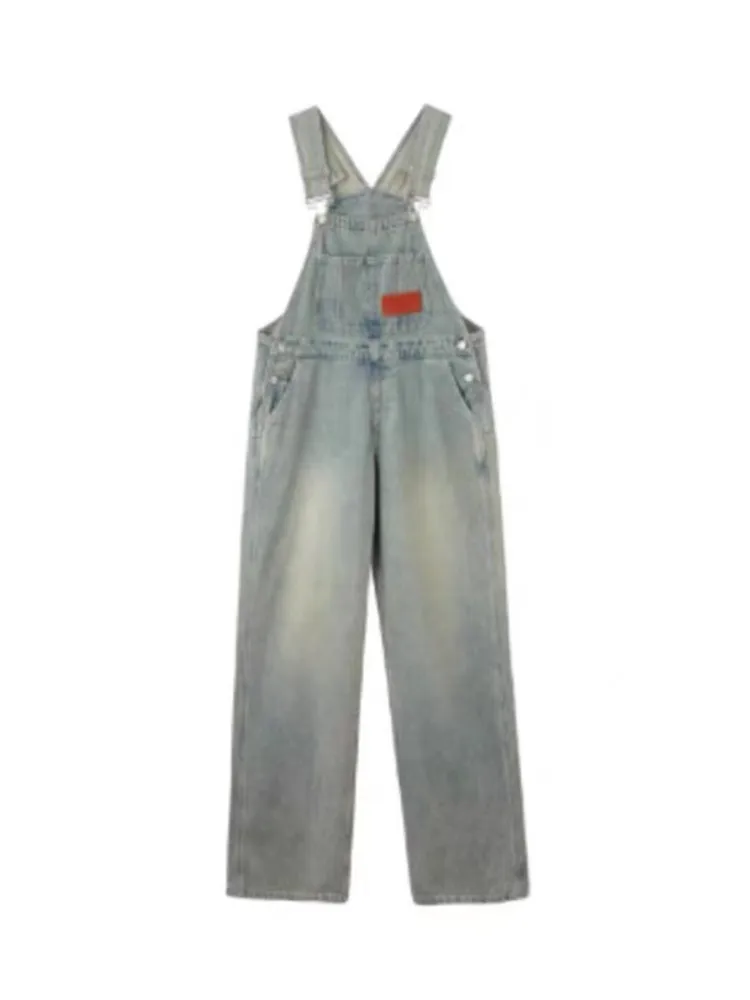 بنطلونات دنيم ممزقة بأسلوب رجعي للنساء - موضة الخريف والشتاء - مقاس كبير - بنطلونات قطعة واحدة للنساء ذات المقاسات الكبيرة #4