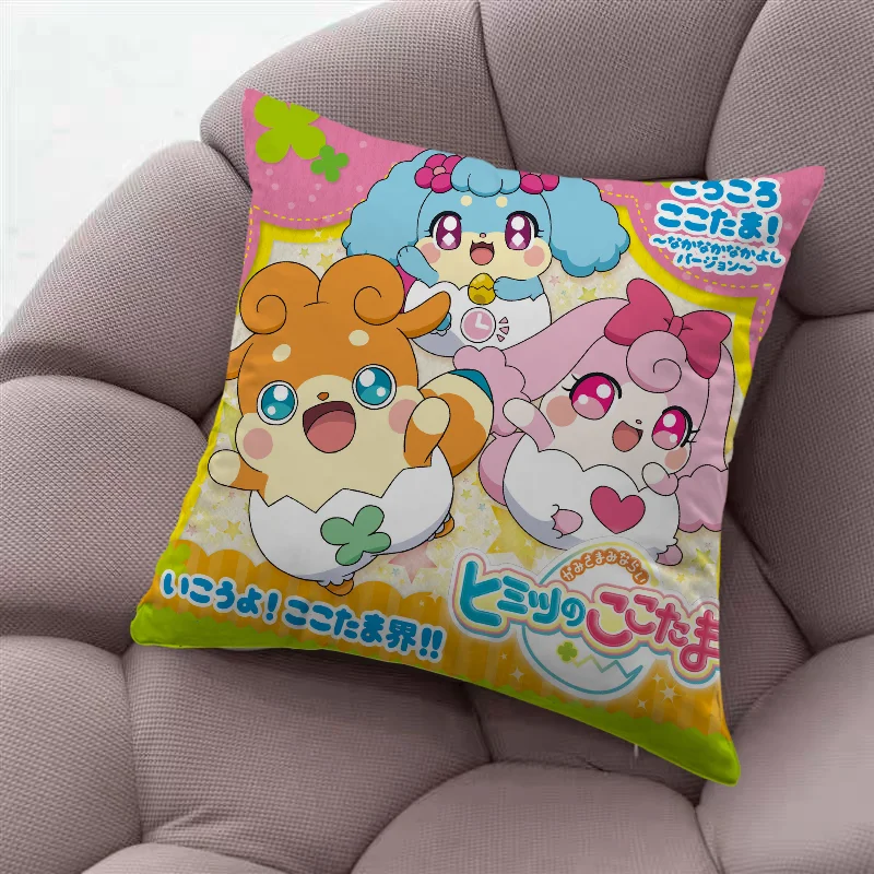 Pillowcases Himitsu No Cocotama Cushion Cover Luxury Pillow Cover Pillow Case Sofa Car Bed Room Decor Dakimakura Wedding Gift