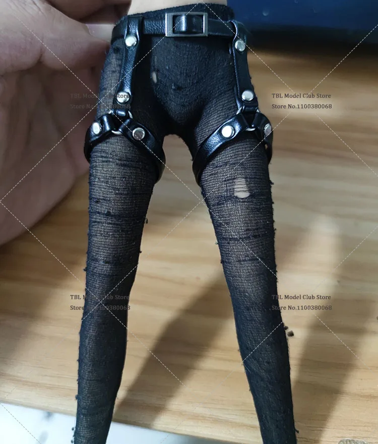 Trendy estilo punk perna anéis de couro, soldado feminino, cinto modelo acessórios para bonecas de 12 "figura de ação, escala 1:6, Em Stock