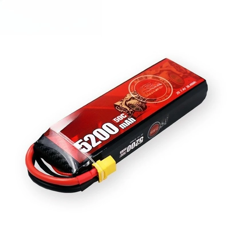 5200mAh/2S/7.4V/50C/ لبطارية ليثيوم BT LIPO Baiter بدون طيار