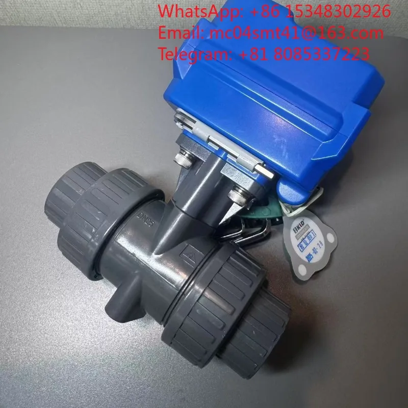 one piece suitable for NPVC Anti‑Corrosion Electric Valve KLD200 B3S DC24V IP67 10S, KLD200N Thread Motorized Valve