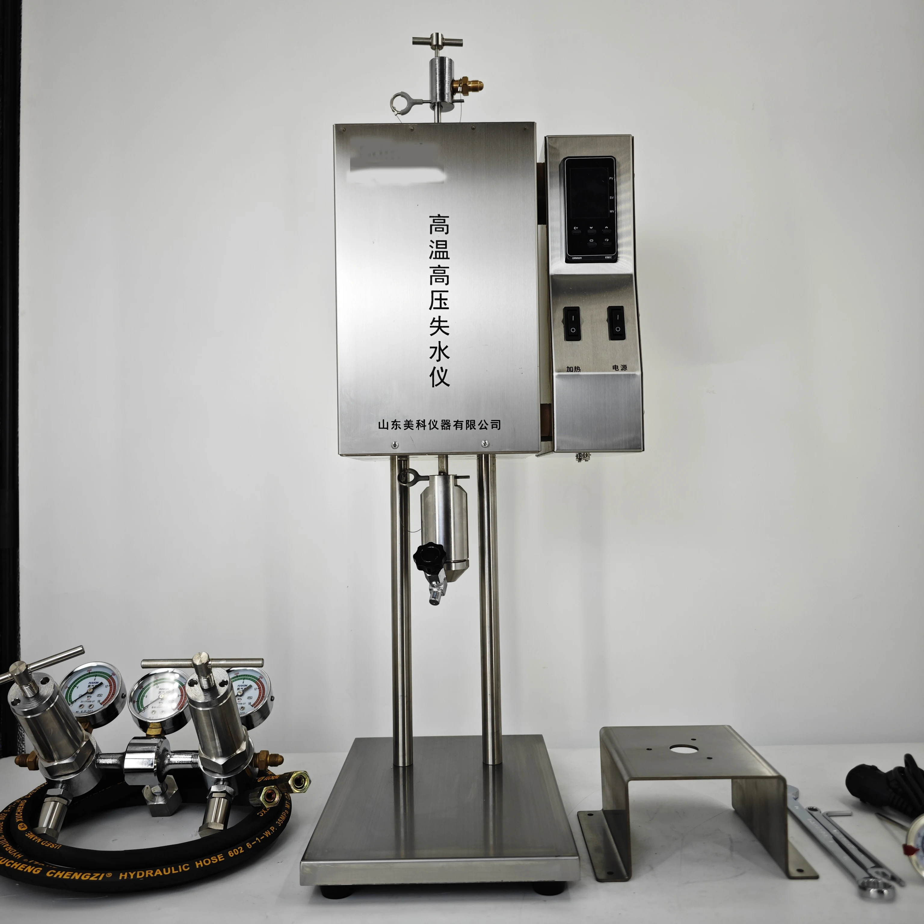 HTHP Filter Press - Knob Temperature Control High-capacity Drilling Fluids Testing Equipment