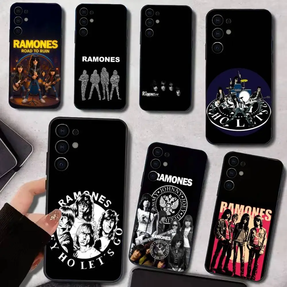 

Punk-Spirited R-Ramones Road to Ruin Phone Case For Samsung S25,S24,S21,S22,S23,S30,Ultra,S20,Plus,Fe,Lite,Soft Black Cover