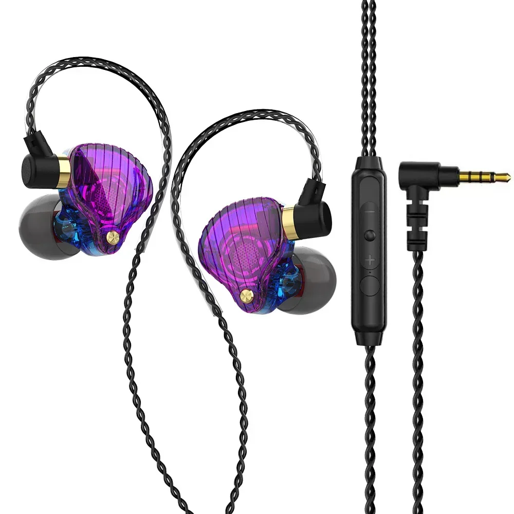 VIKEFON QKZ AK6 インイヤーイヤホン 6 ダイナミックドライバー