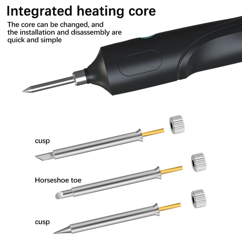 AS94-USB Portable Soldering Iron Set Mini Home Student Soldering Torch Wireless Lithium Battery Repair Tools