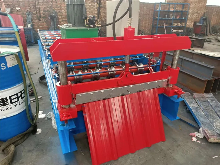 Customized Shape Single Layer Trapezoidal Building Material Machinery Metal Roofing Sheet Roll Forming Making Machine Prices