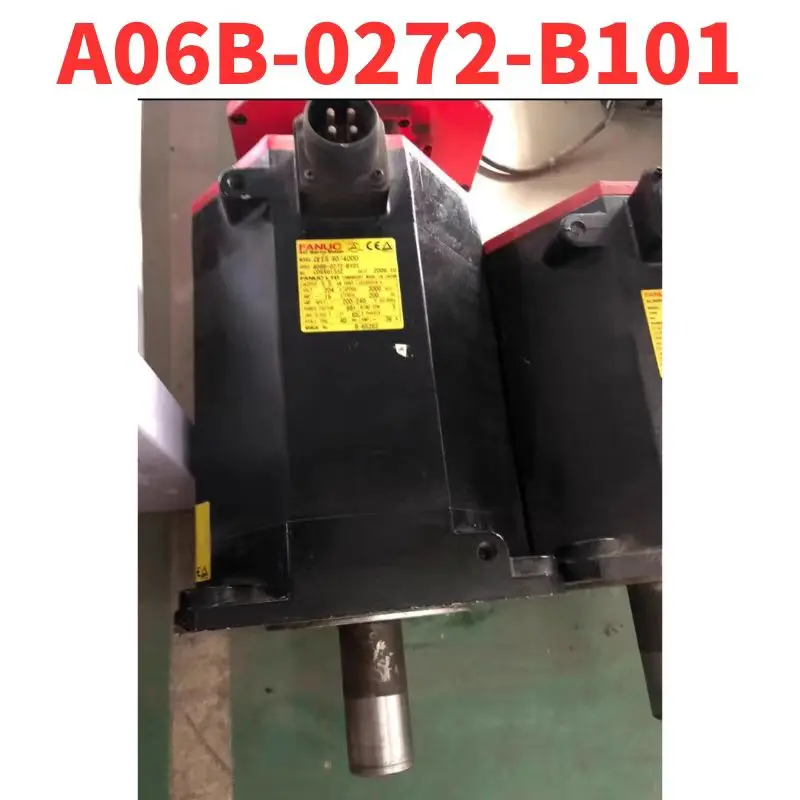 Dismantled in good condition A06B-0272-B101 AC Servo Motor, function well