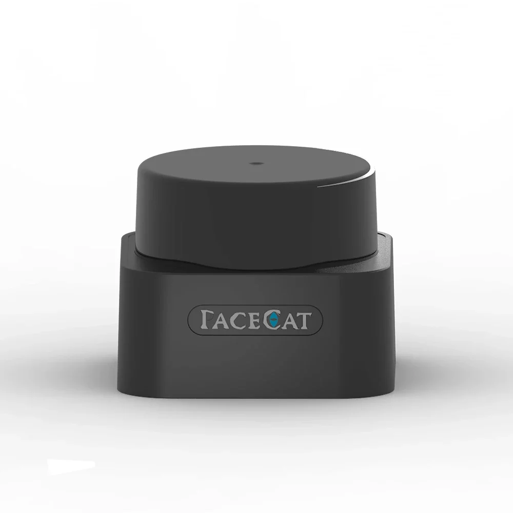 ليدار مسافة طويلة عالية الدقة مضادة لأشعة الشمس 360 درجة كاشفات العوائق مستشعر ليدار لـ AGV Ob radar PaceCat T