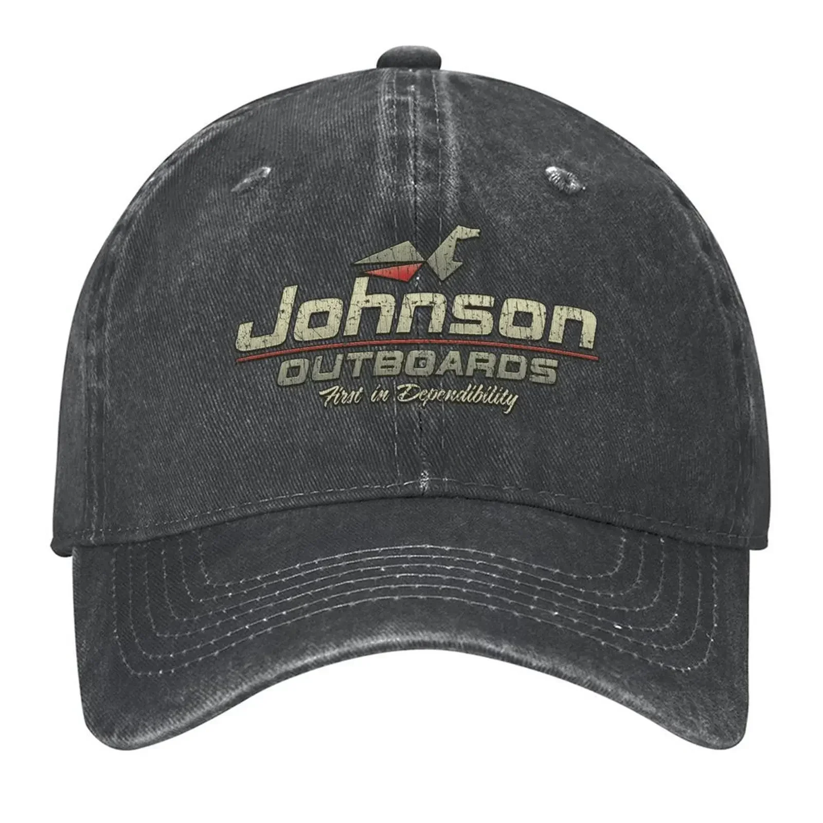 New Johnson Outboards 1903 Baseball Cap Hip Hop Hats For Men Funny Hat Golf Hat Genuine Women's Beach Outlet Men's