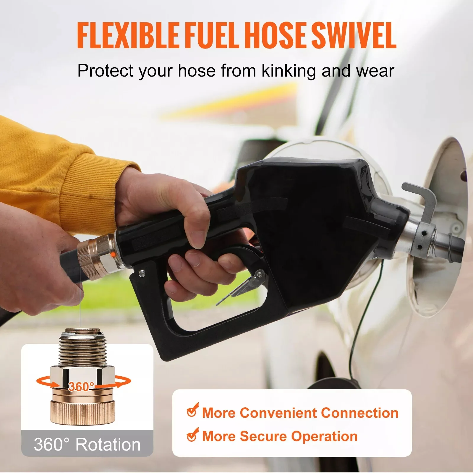 Automatic Fuel Nozzle Shut Off Fuel Refilling 3/4