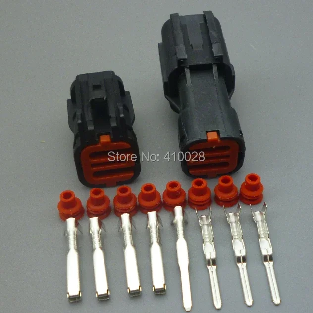 shhworldsea 4P MG640333-5 MG610331-5 male female waterproof electrical auto KET 4 Pin Connector