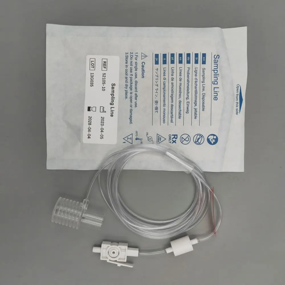 Compatible Philips sidestream ETCO2 Airway Adapter Set CO2 sampling line M2768A 989803144521