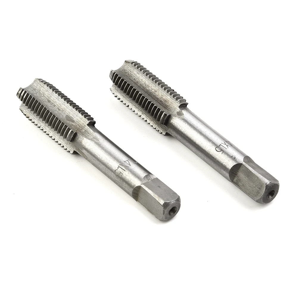 1Pair Right Hand Thread Tap Straight Fluted Fine Threaded Metric Hand Tap M 12/M14/M16 M20 1.5mm Pitch High Speed Steel Tools