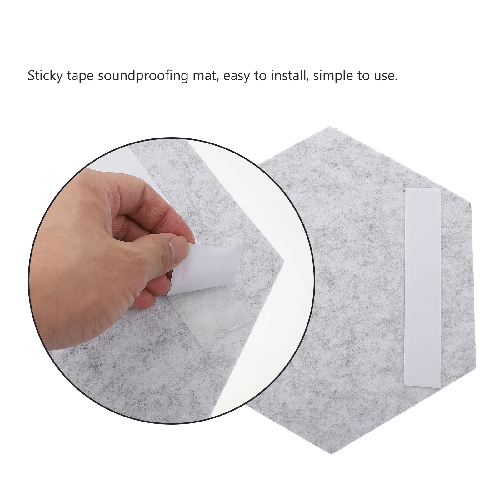 

4Pcs Soundproof Wall Panels Durable Sound Absorbing Materials Noise Reduction for Home Studio Office Gym Soundproof Wall Panels