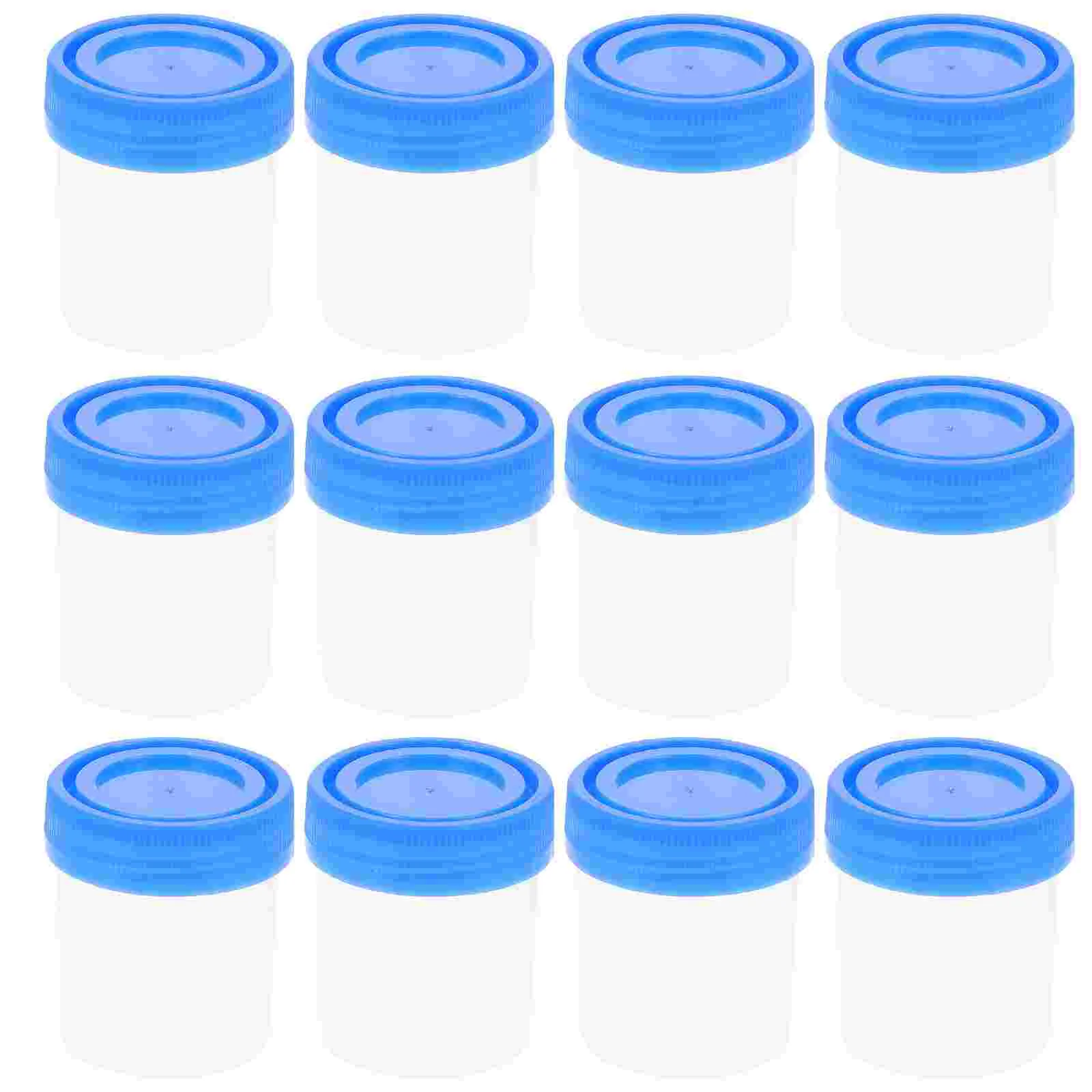 

25 Pcs Graduated Sampling Cup Fecal Urine Specimen Container Medical Scale Plastic Sample