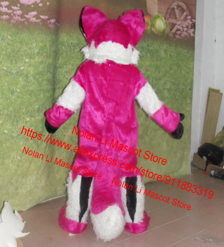 Mascote Dog Costume for Birthday Party, Material EVA, Masquerade Dog Suit, Wolf Cartoon, alta qualidade, Masquerade, tamanho adulto 997