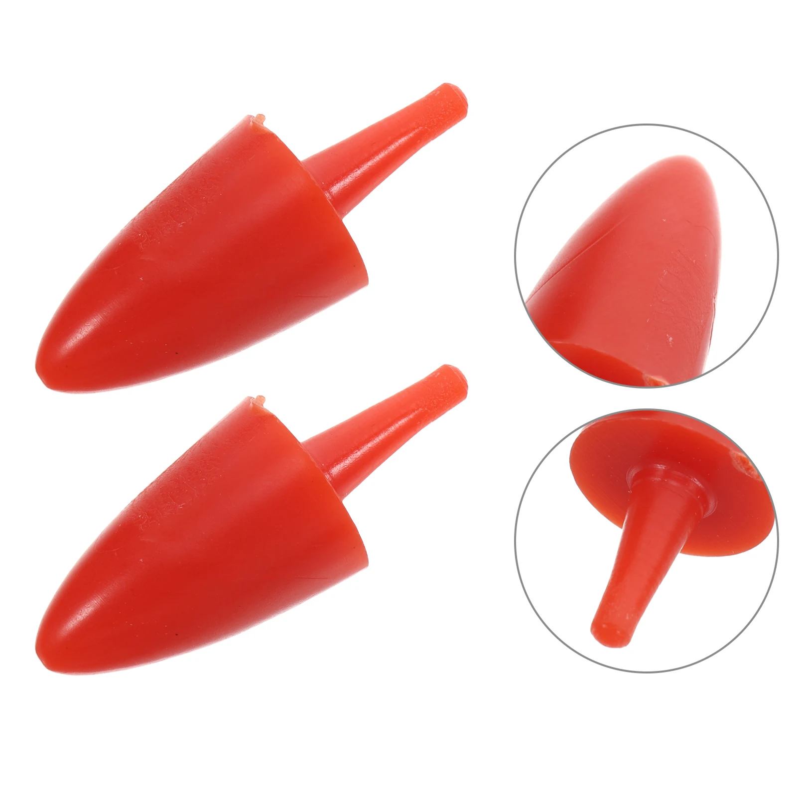

100 Pcs Crafts Snowman Nose Toy Carrot Christmas Mini Carrots for Orange Safety