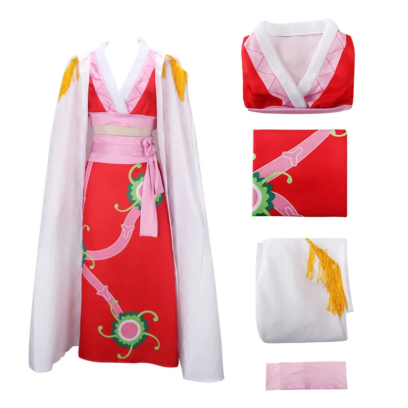 

Hancock Snake Princess Red cheongsam set performance costume cosplay anime costume