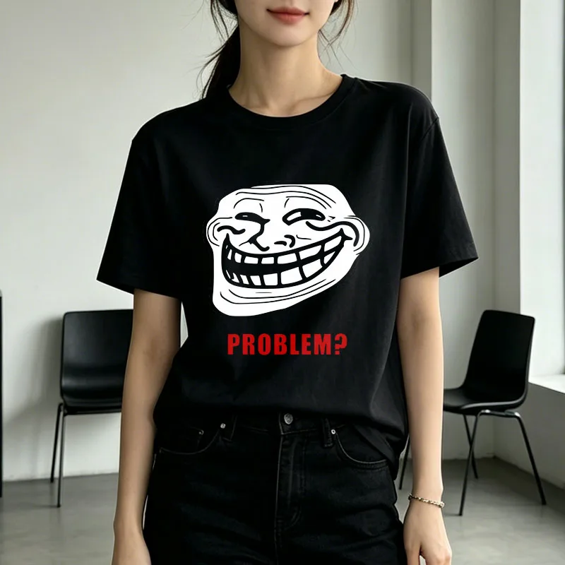 Rage Comic Trollface Funny Dumbface Gargoyle Face Weird Funny Sarolta Cool Feeling T-shirt for Women Men Kids