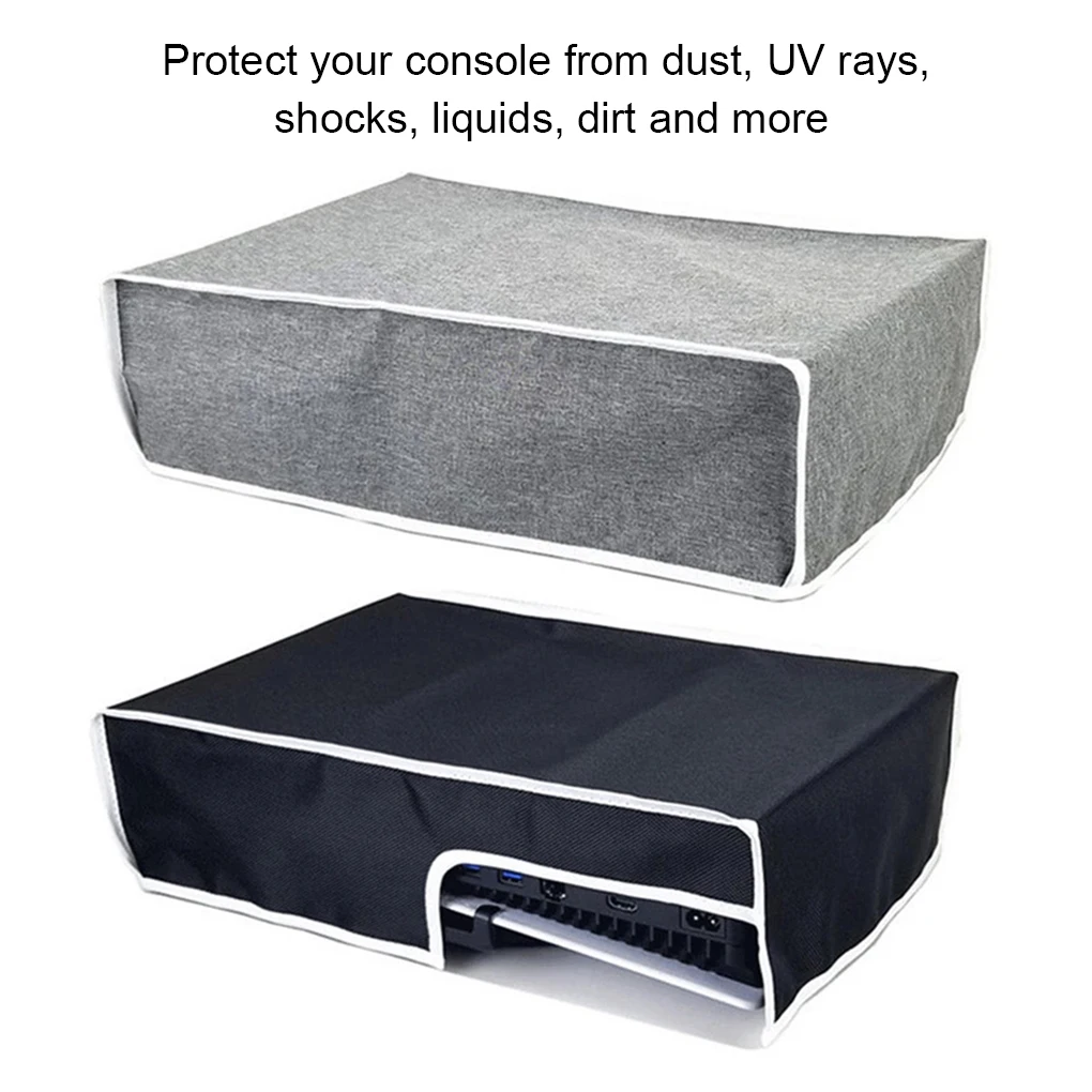 

Game Console Horizontal Dust Covers Port Cap Set Removable Dustproof Protector Consoles Guard Replacement for PS5