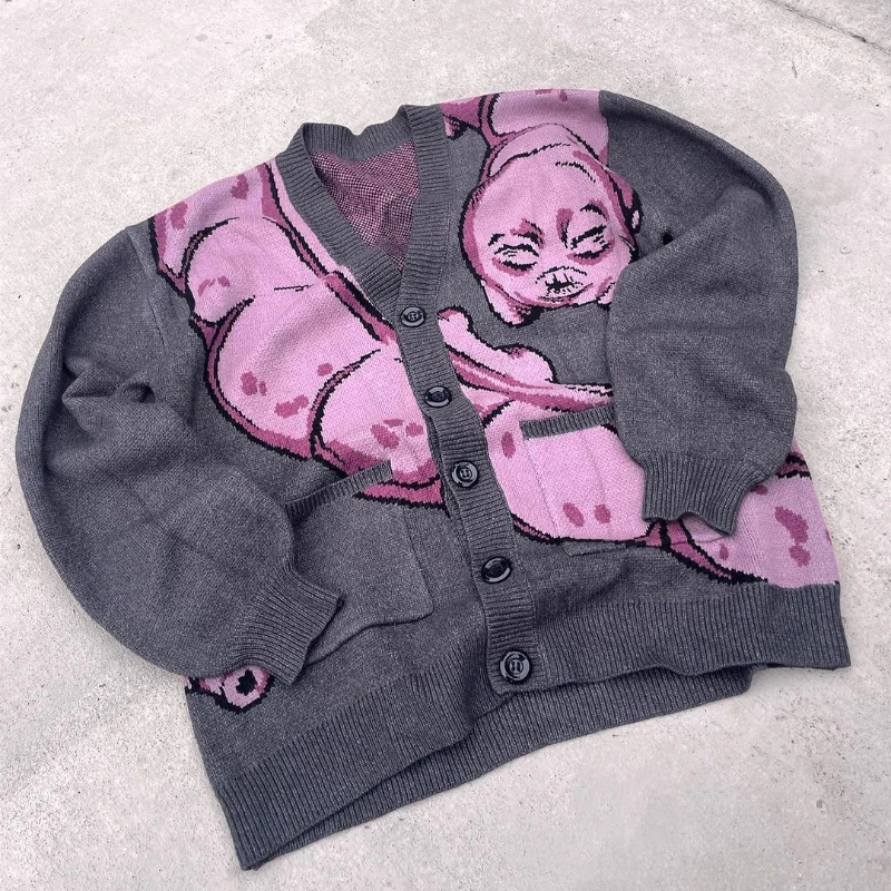 Y2K cardigan V-neck buttoned l - đánh giá và giá Winter Clothing Trends 2026
