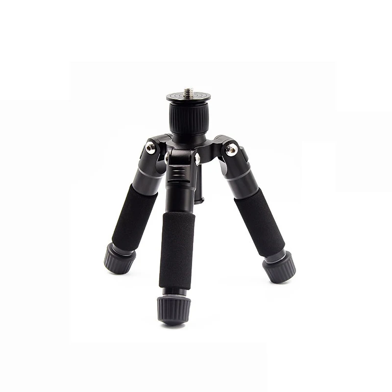 Aluminum Mini Tripod Tabletop Tripod with 3/8-inch Screw Compact tabletop tripod for DSLR video camera up to 6kg load capacity