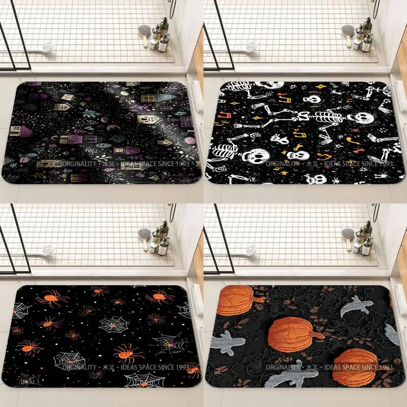 

Красочный коврик с рисунком дома, украшение для гостиной, домашний диван, нескользящий ковер, кабинет, спальня, татами, детский мягкий напольный коврик