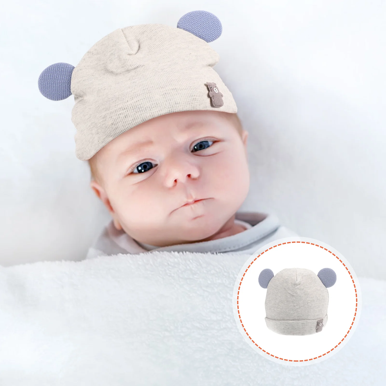 

Хлопковая шапка для новорожденных, теплый мягкий головной убор для новорожденных, милая шапочка для сна, зимняя шапка для маленьких девочек, шапки для новорожденных, хлопковые шапки