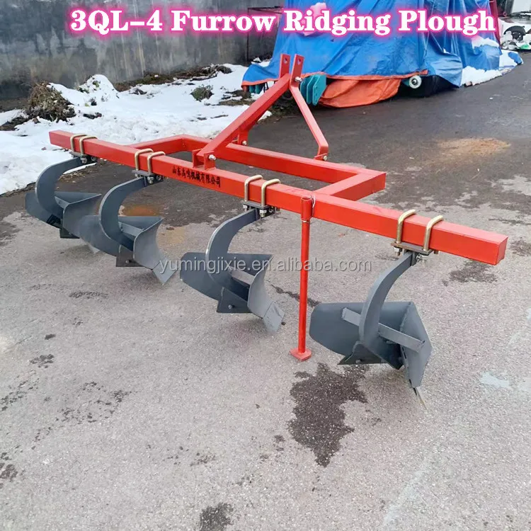Three-point Suspension Type Deep Ridger Furrow Plough For Tractor