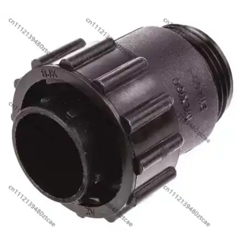 Cable Installed 7 Position Male Connector Housing 211400-1, Compact Wiring Plastic Shell For Control Equipment Circuit