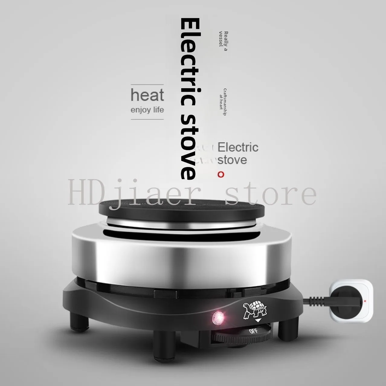 

800w small electric stove experimental electric stove tea cooker heating mini type.