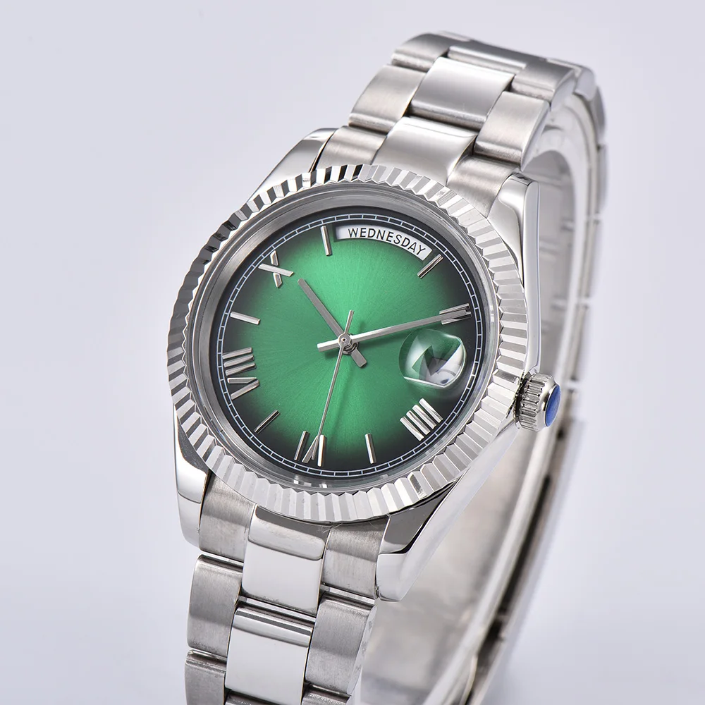 8 Colors Men Watches Luxury Automatic Watch Sapphire Glass Mechanical Wristwatch Men MIYOTA 8285 Movt Business Mens