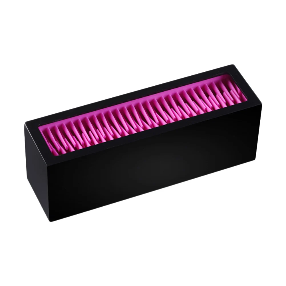 

Makeup Brush Holder Storage Stand Drying Rack Organizer Large Capacity Compact Design Stylish Display Silicone