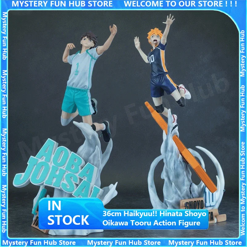 

36cm Haikyuu!! Anime Figurine Hinata Shoyo Oikawa Tooru Action Figure Gk Model Collectible Statue Decoration Birthday Toys Gifts