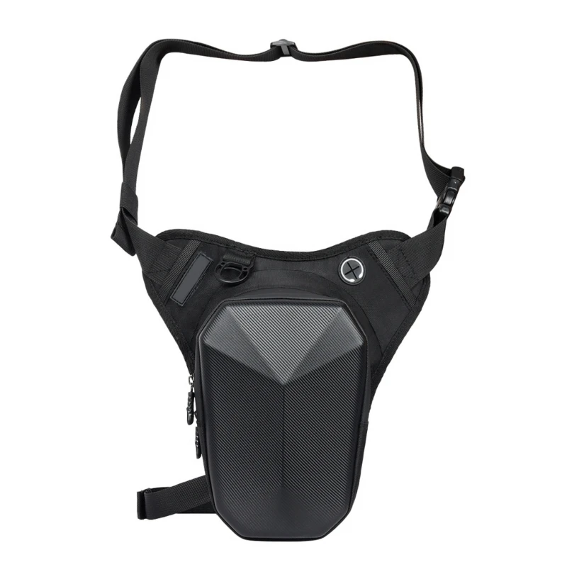 Q39F Convenient Motorcycle Fanny Waist Pack Leg Spacious And Comfortable Thigh Bag For Travel & Adventure Enthusiasts